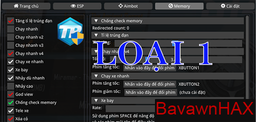 Hack VNHAX LOẠI 1 - GAME LOOP 4.4 ,7.1 - SMART GAGA